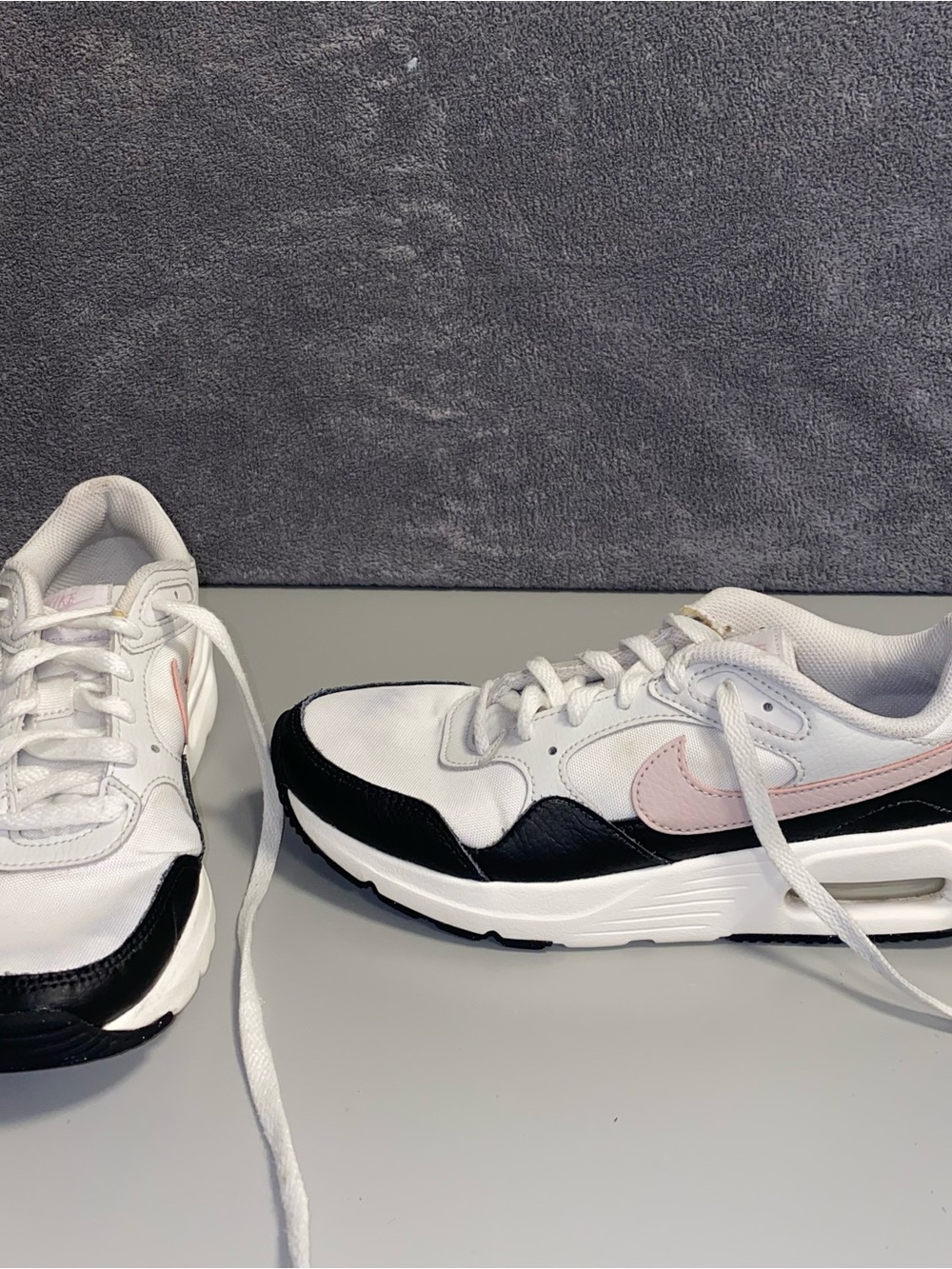 Nike Air Max SC Platinum Tint Violet Black Sneakers CW4554-006 Size 7